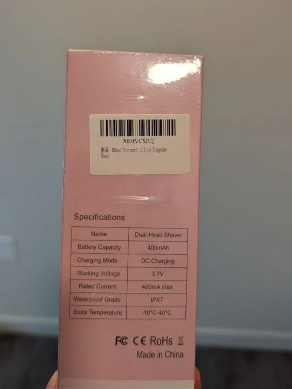 New Dual-Head Shaver for Women - Pink
